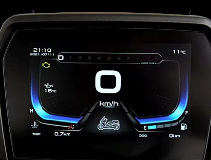 7-Inch Full-Color TFT Display of VOGE SR4Max