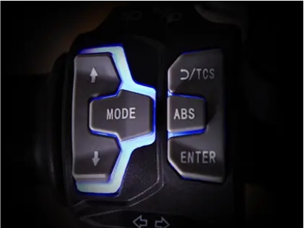 Upgraded Backlist Brake Levers of VOGE DS625X