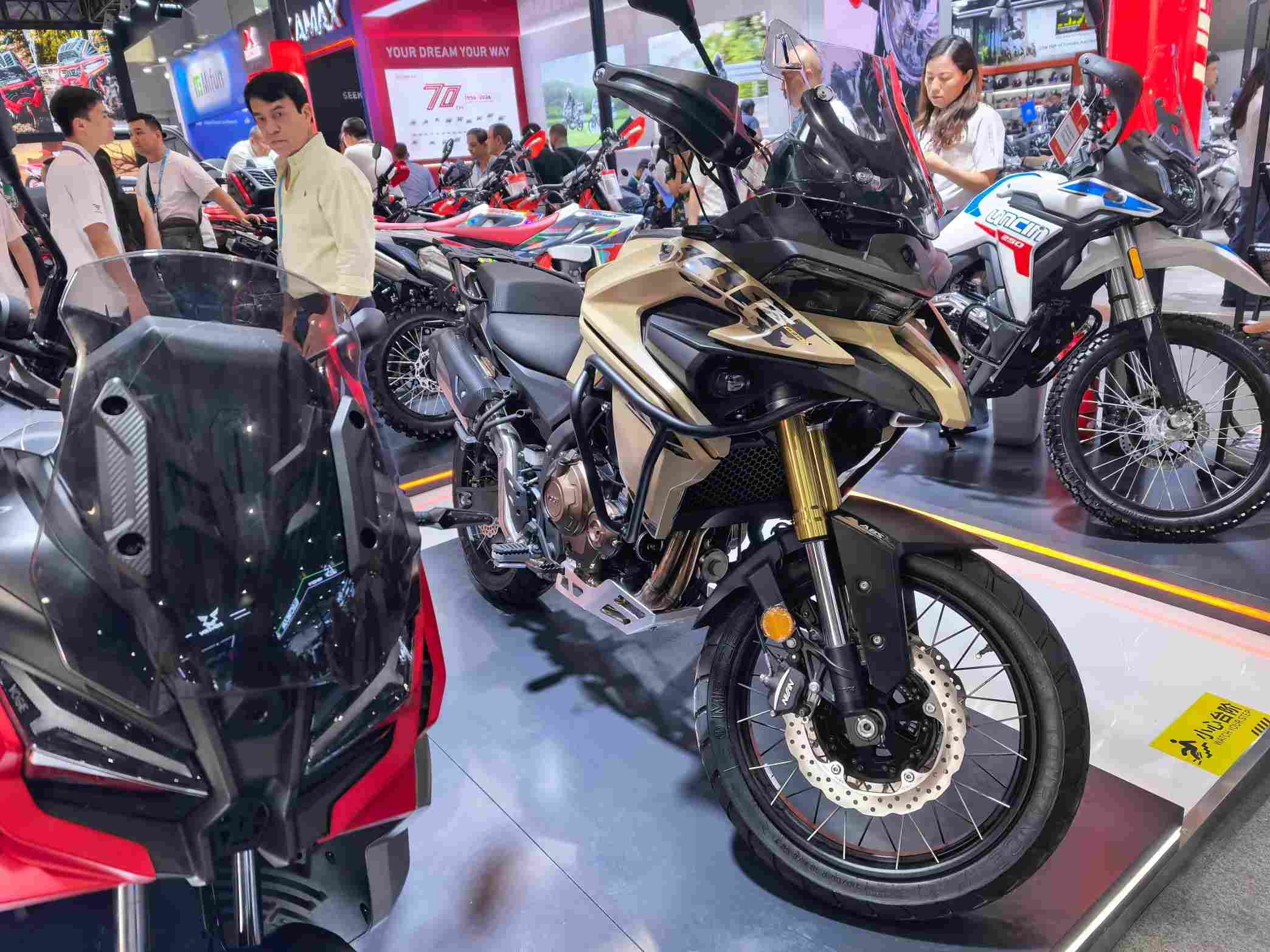 VOGE DS625X at the 136th Canton Fair