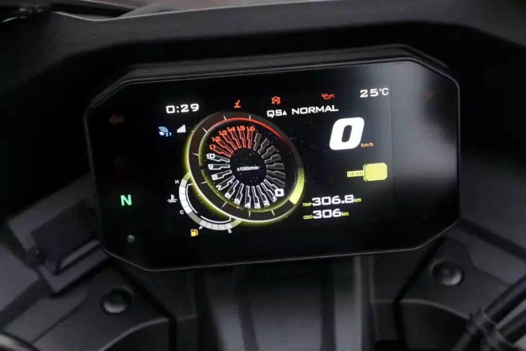 RR660S riding modes Normal
