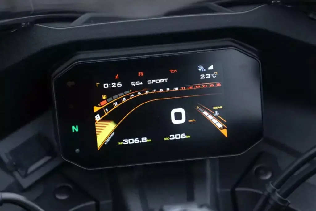 RR660S riding modes Sport